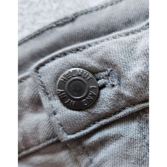 HELMUT LANG runway skinny-stretch crop ankle-zip goop fave travel jeans $245 25 - Picture 9 of 14